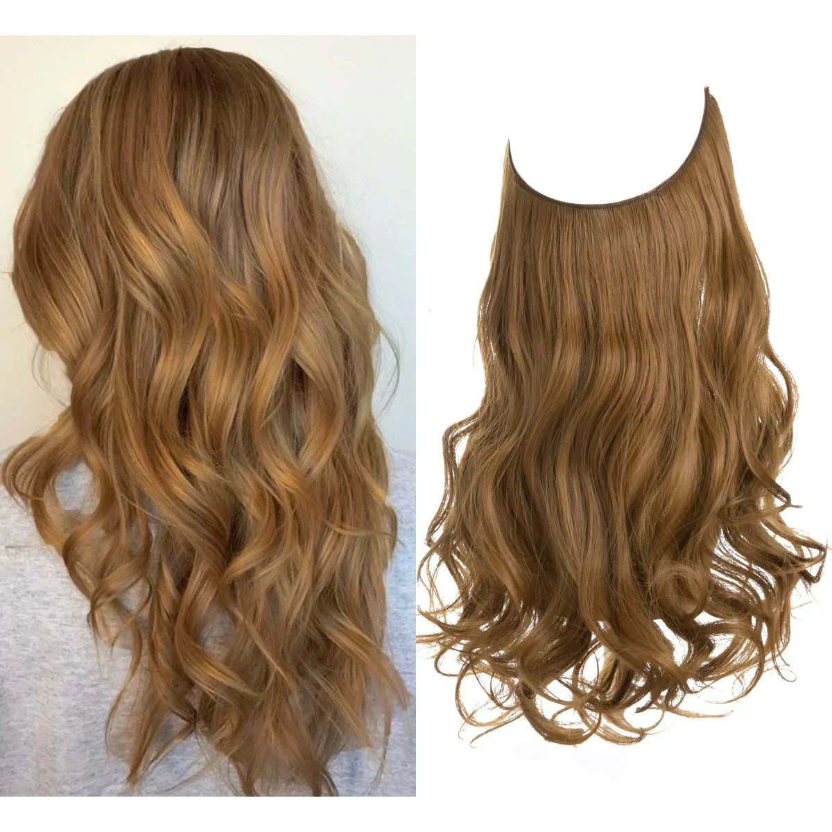 100% Human Hair Extensions for Volume & Length — Heat-Safe to 356°F, Natural Cuticle Aligned, Silky Finish | Lonoma