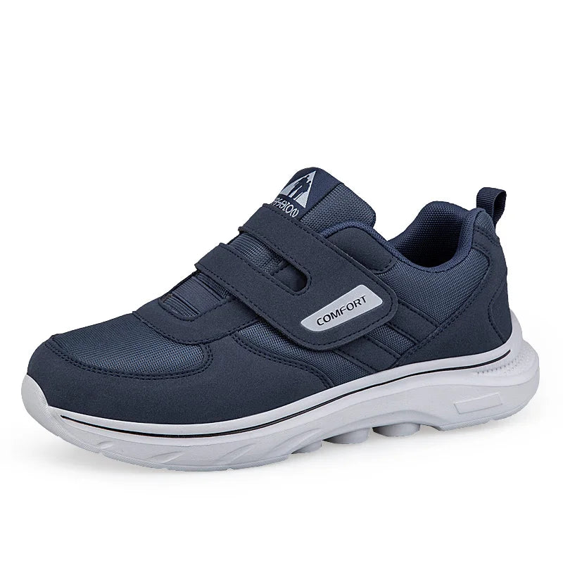 Diabetische schoenen voor heren voor oudere orthopedie Voeten gezwollen verstelbare wandelschoen Casual sneakers Ouderen voetpijnverlichting