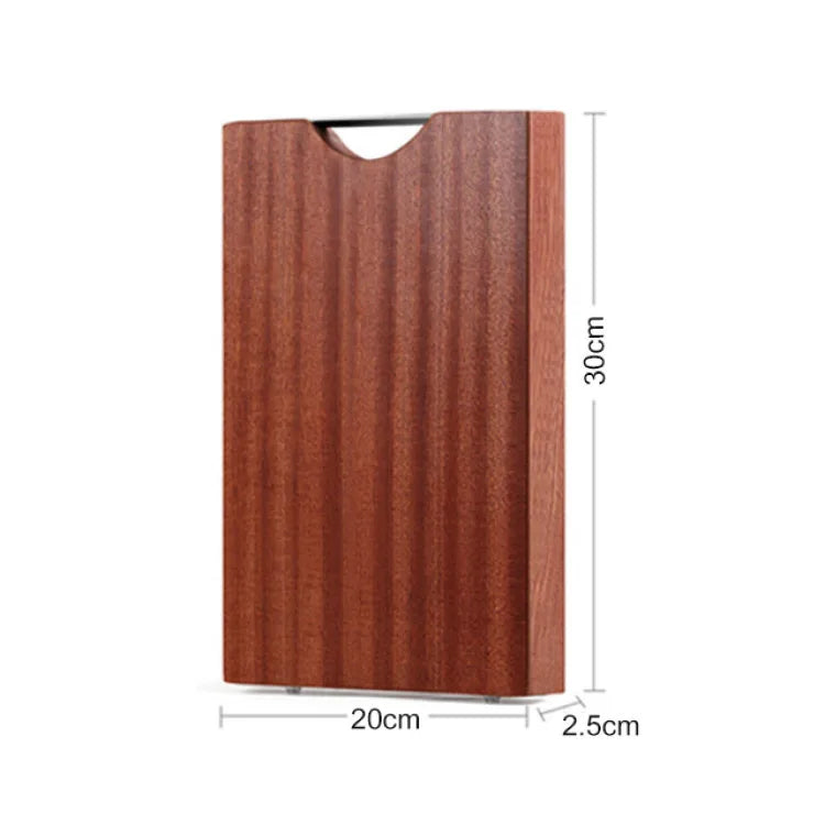 Solid Wood Cutting Board Rectangular Kitchen Chopping Block Antibacterial Natural Hardwood Prep Surface for Cooking | Lonoma
