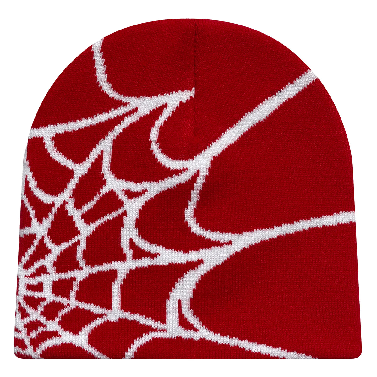 Unisex Knit Beanie with Spider Web Pattern for Winter Outdoor Sports, Skiing, Snowboarding & Everyday Wear | Lonoma