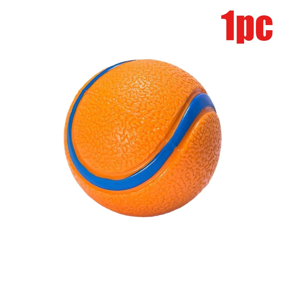 Bouncy Rubber Dog Ball for Fetch, Chew & Play – Durable Solid Ball for Puppies, Small, Medium & Large Dogs | Lonoma