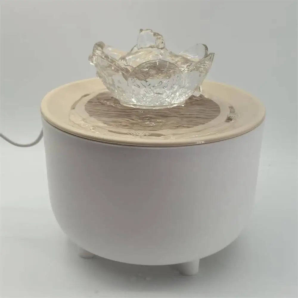 Automatic Pet Hydration System with Filter | 40 oz Quiet Circulating Bowl for Cats Dogs | USB Rechargeable Triple Flow Fountain | Lonoma