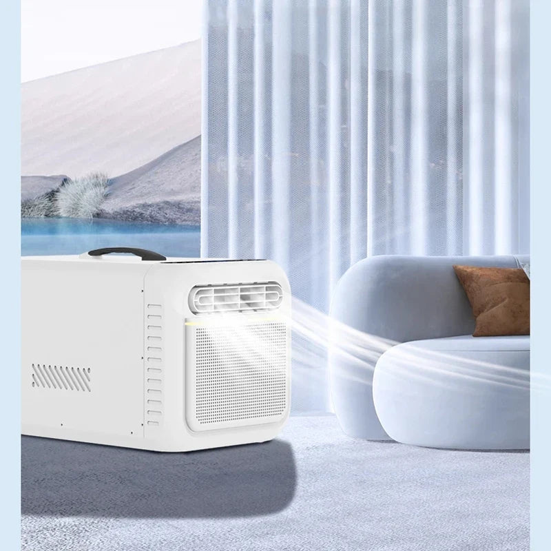 Portable Air Conditioner 2300 BTU for RV Camper Van Car Cabin Cooling 12V AC Compact Mobile Unit Rechargeable Travel Cooler | Lonoma