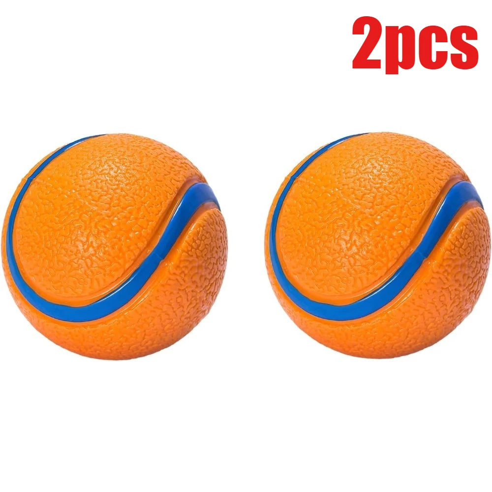 Bouncy Rubber Dog Ball for Fetch, Chew & Play – Durable Solid Ball for Puppies, Small, Medium & Large Dogs | Lonoma