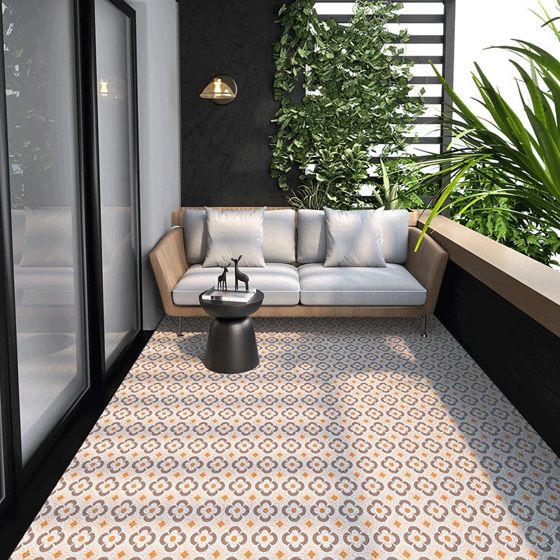 Waterproof PVC Floor Mat Non-Slip Kitchen Runner Oil-Resistant Indoor Outdoor Area Rug for Entryway Living Room Balcony | Lonoma