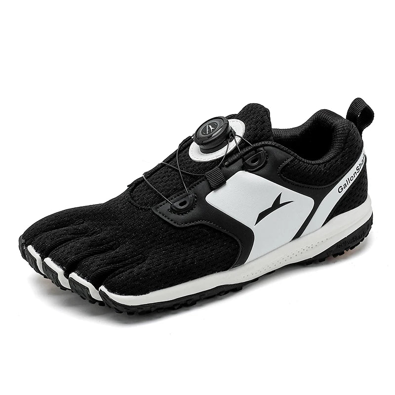 Five-Toe Minimalist Running Shoes Unisex Barefoot Knit Sneakers for Trail Running Hiking Gym Workouts Daily Wear Lightweight Flexible | Lonoma