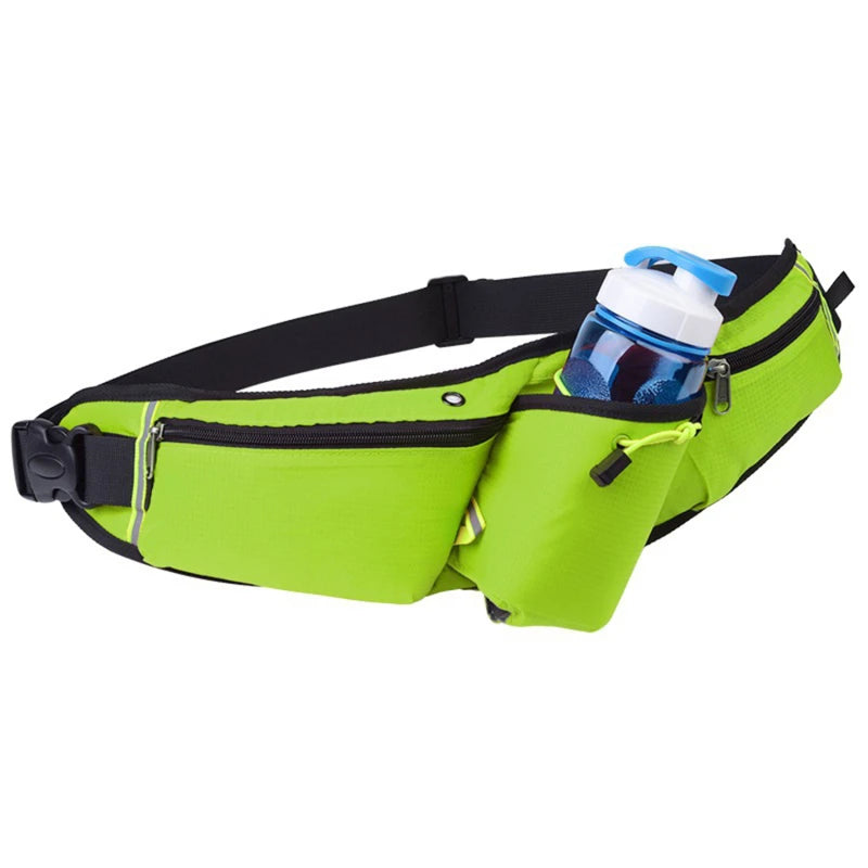 Hands-Free Running Waist Pack with Water Bottle Pocket – Lightweight Adjustable Fitness Belt for Jogging, Marathon Training & Trail Running | Lonoma