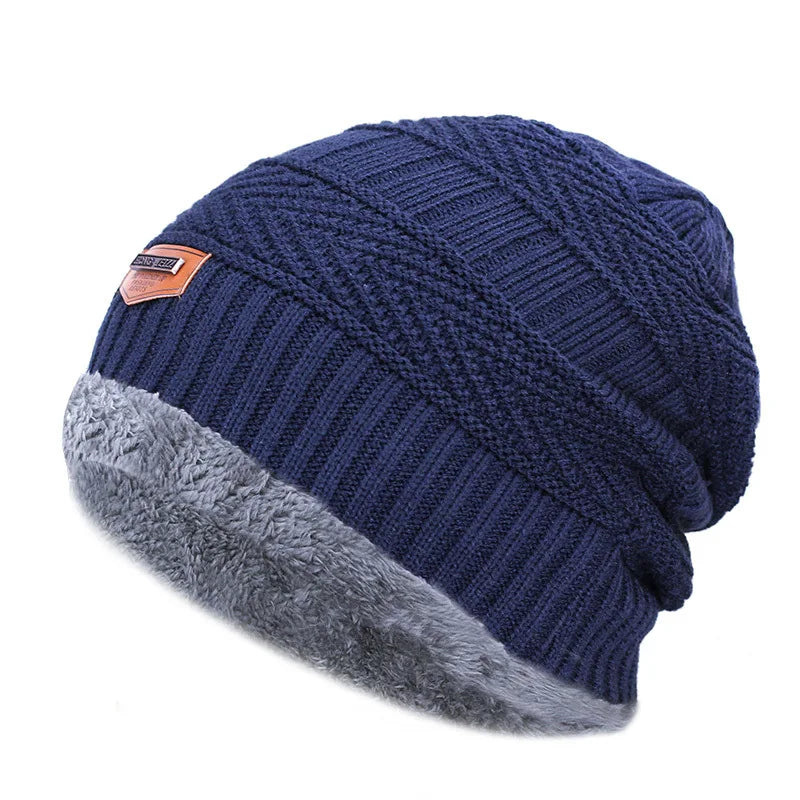 Knit Beanie Hat for Men and Women – Thick Warm Windproof Winter Skull Cap for Everyday Outdoor Wear | Lonoma
