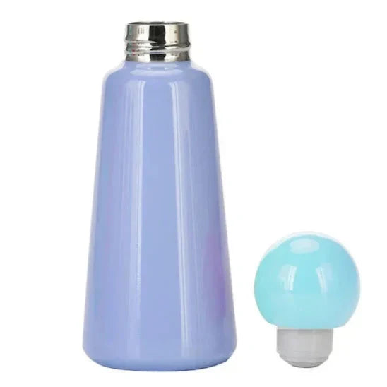 Insulated Stainless Steel Water Bottle 17 oz Dual Color Design for Gym Travel Hiking Work Hot Cold Drinks Leak Proof Portable | Lonoma