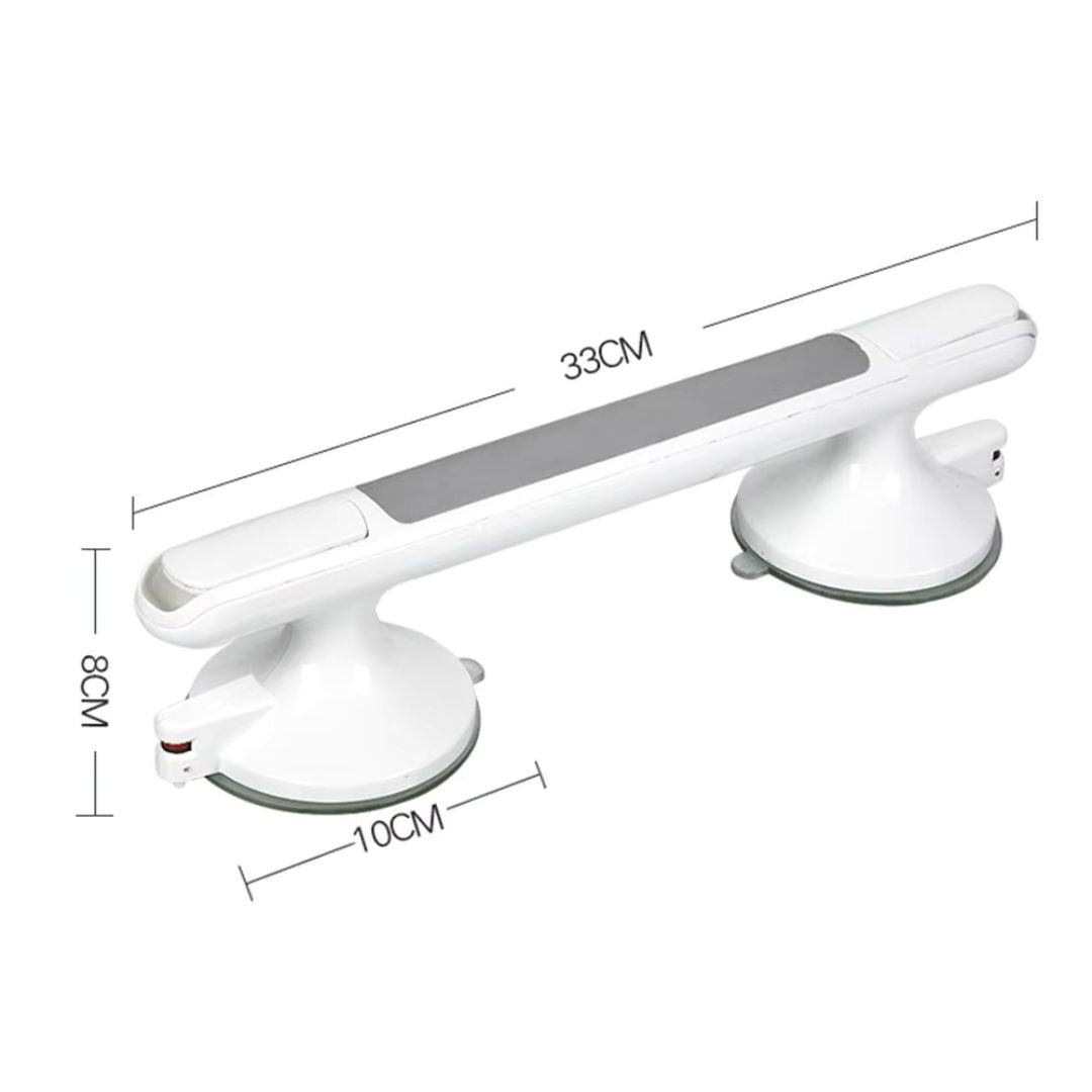 Suction Cup Grab Bar for Shower – Non-Slip Safety Handle for Bathroom, Seniors & Accessible Bathing | Lonoma