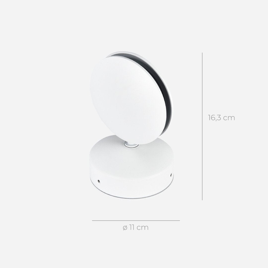 Swivel Wall Sconce LED Adjustable Aluminum Modern Accent Light for Living Room Hallway Bedroom Contemporary Indoor Lighting Fixture | Lonoma