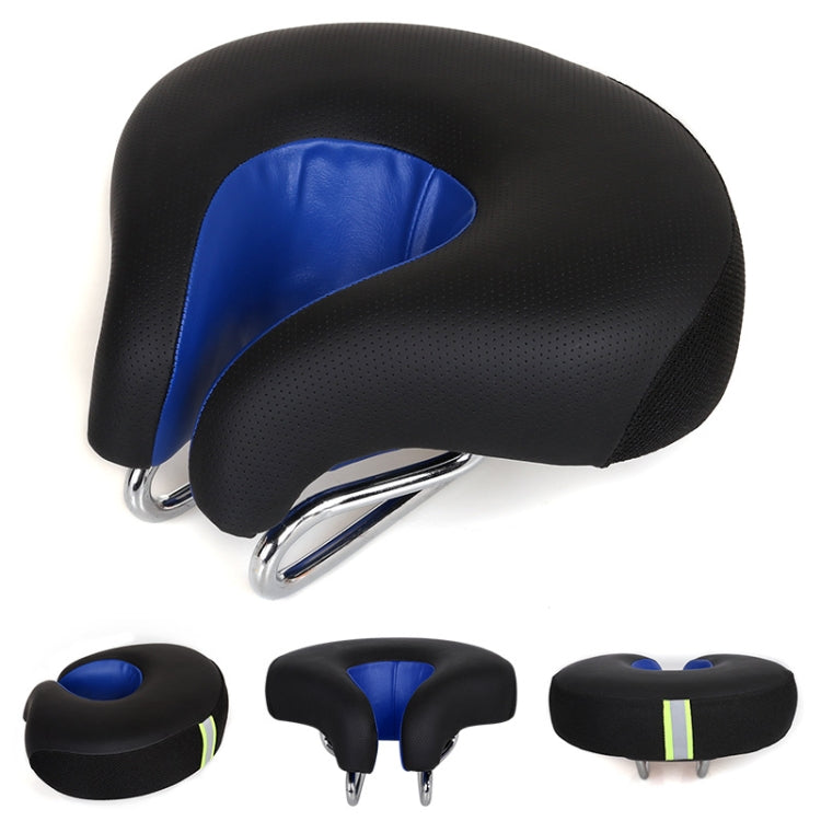 Ergonomic Bike Seat with Open Cutout Design, Dense Foam Padding & Built-In Shock Absorbing Suspension for Mountain, Road & City Bikes | Lonoma
