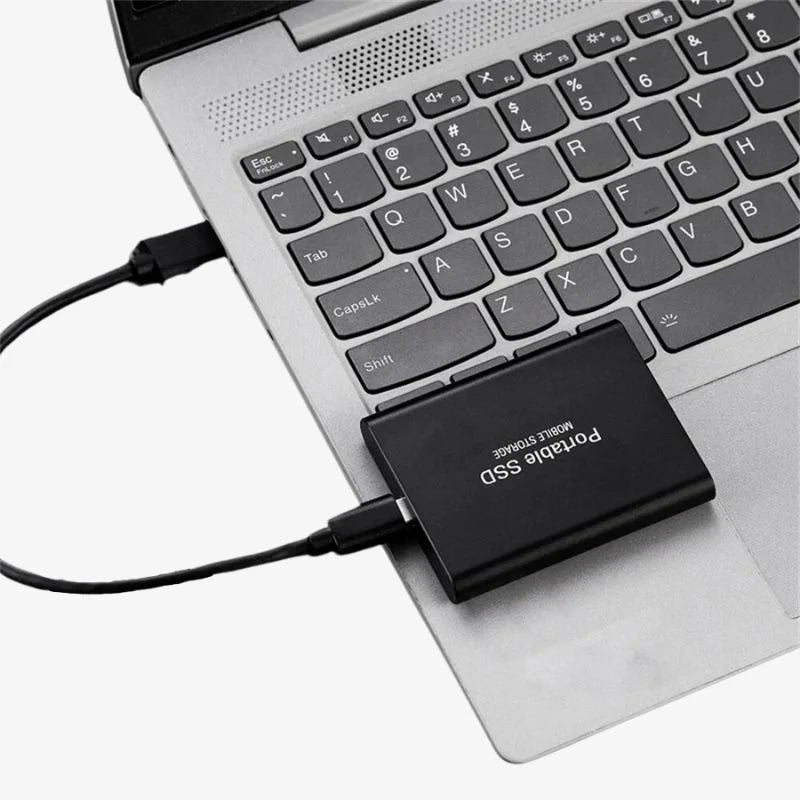 Portable SSD Hard Drive 1TB-30TB USB-C External Storage for Gaming Console PC Laptop Aluminum | Lonoma