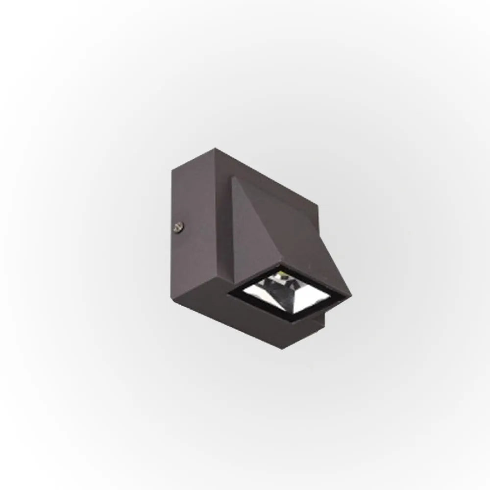 IP65 Waterproof Outdoor Wall Sconce with LED Lights for Patio, Entryway, Garden | Black or Gray Aluminum Fixture | Lonoma