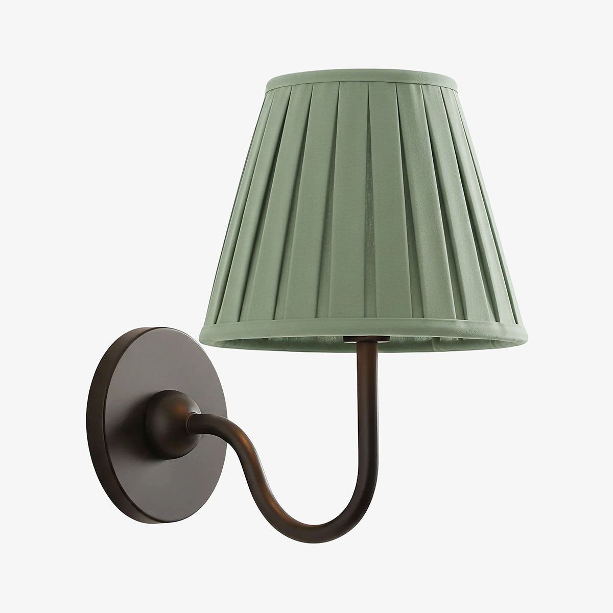 Fabric Shade Wall Sconce with Metal Backplate – E12 Socket Hardwired Light for Bedroom Hallway Dining Room Foyer – Dimmable Indoor Lighting | Lonoma
