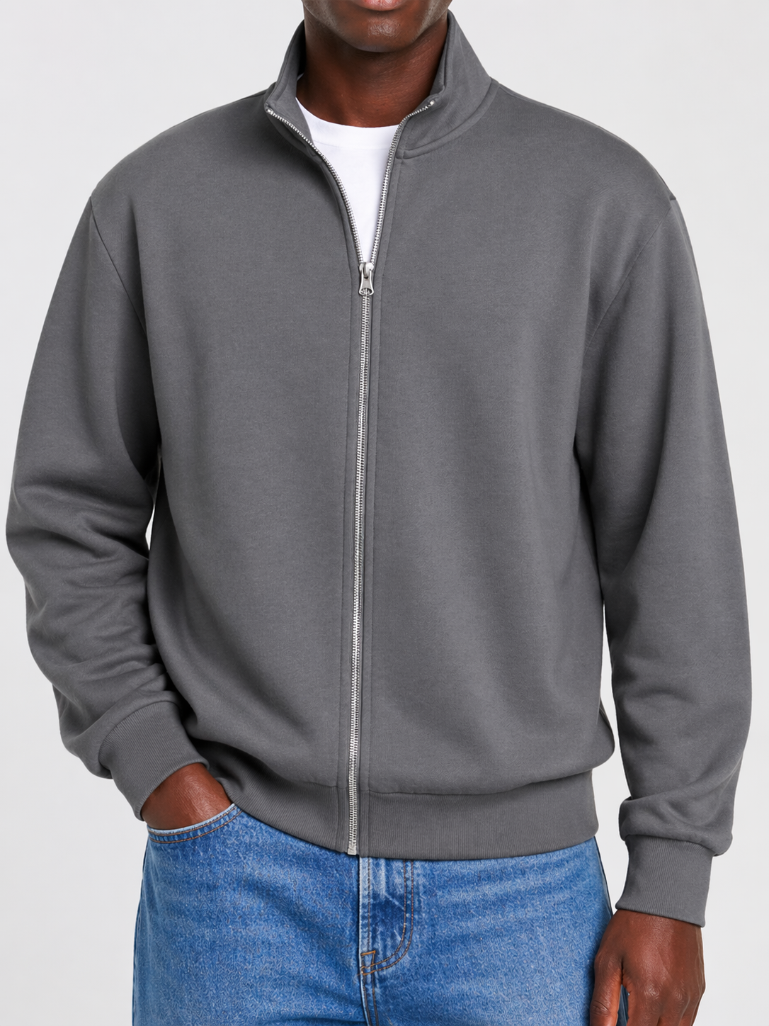 Men's Full-Zip Vest Layering Piece for Year-Round Wear | Casual Athletic Active Jacket | Lightweight Transitional Outerwear | Lonoma