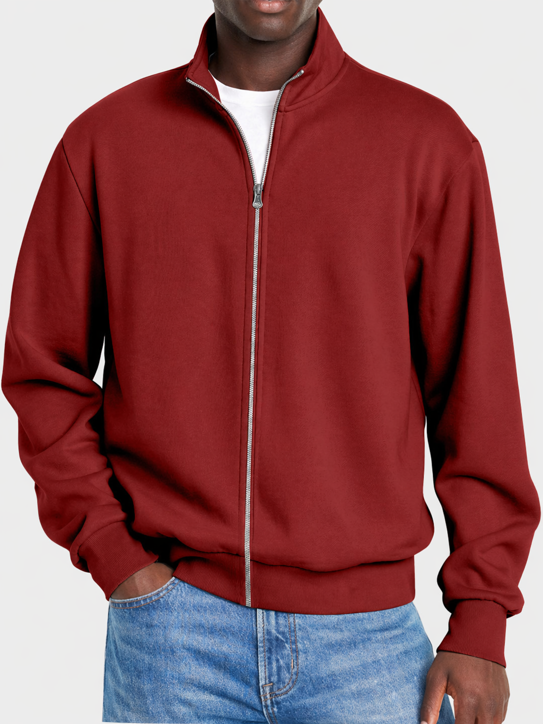Men's Full-Zip Vest Layering Piece for Year-Round Wear | Casual Athletic Active Jacket | Lightweight Transitional Outerwear | Lonoma