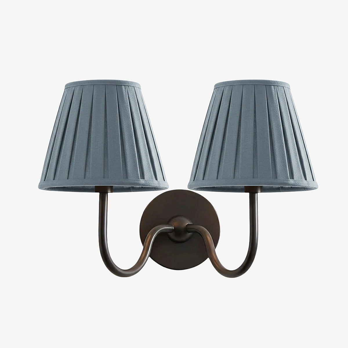 Fabric Shade Wall Sconce with Metal Backplate – E12 Socket Hardwired Light for Bedroom Hallway Dining Room Foyer – Dimmable Indoor Lighting | Lonoma