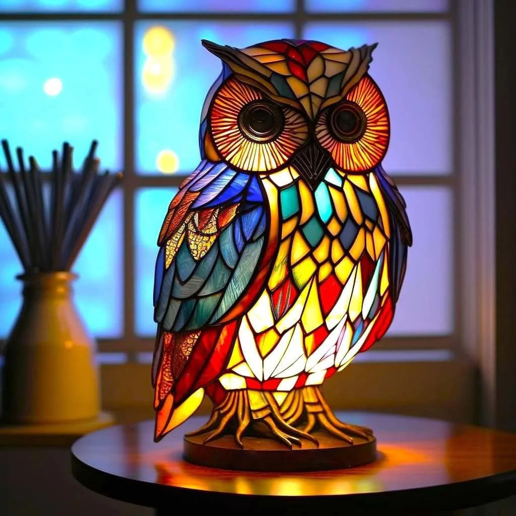 Animal Nightlight Sculpture 6 Inch Accent Lamp LED Decorative Light Figure for Kids Room Bedroom Office Desk | Lonoma
