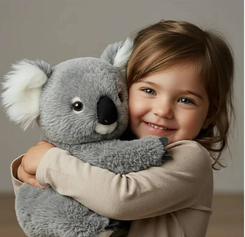 Huggable Weighted Koala Plush Toy for Anxiety Relief & Better Sleep | Calming Sensory Stuffed Animal | Lonoma