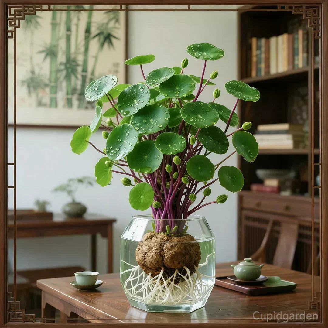 Caudex Houseplant with Water-Storing Bulb – Low-Maintenance Indoor Plant for Desk, Windowsill & Modern Living Spaces | Lonoma