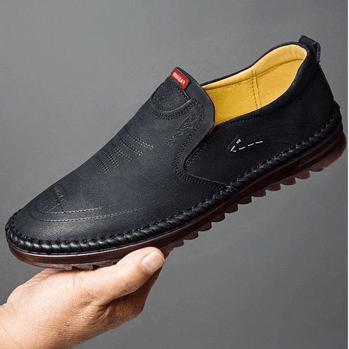 Men's Orthopedic Walking Shoes with Arch Support, Air Cushion Sole, Wide Toe Box Sneakers for Standing, Work & Daily Wear | Lonoma