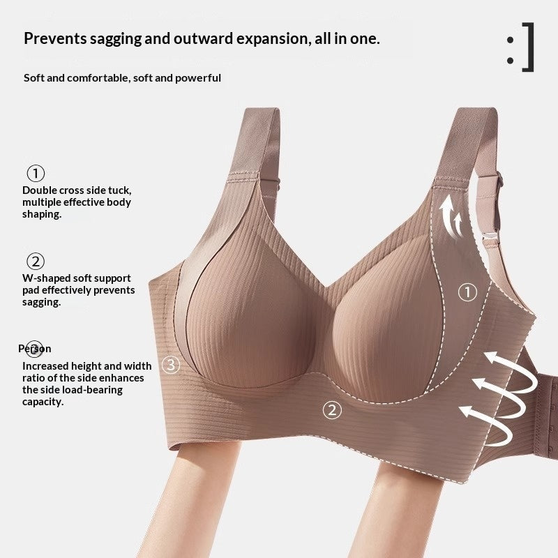 Wireless Seamless Bralette for Women, Nylon Wire-Free Bra with Fixed Straps, Smooth Everyday Comfort Bra for Sports and Lounge | Lonoma