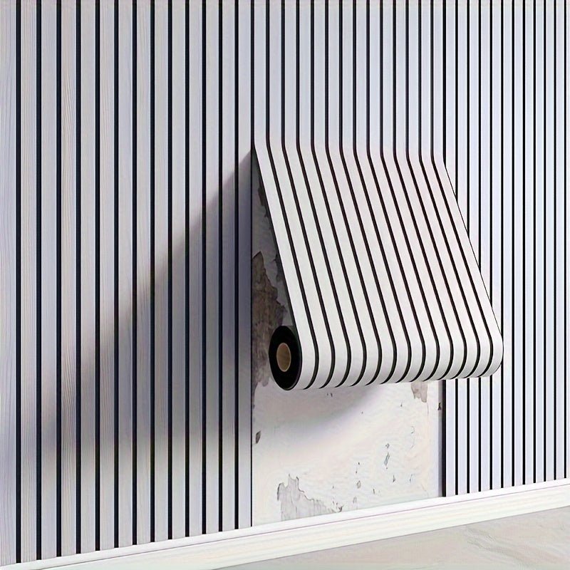 Peel and Stick Wood Grain Wall Covering Panels 3D Textured PVC Waterproof Moisture Resistant Kitchen Bathroom Bedroom DIY Home Upgrade | Lonoma