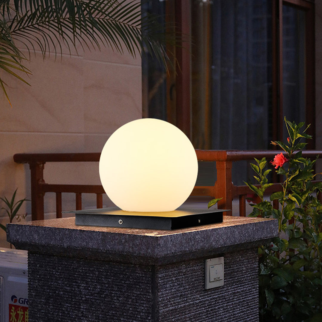 LED Bollard Post Light Hardwired Weatherproof Stainless Steel Outdoor Pathway Lighting Modern Yard Garden Patio Driveway Landscape Accent | Lonoma