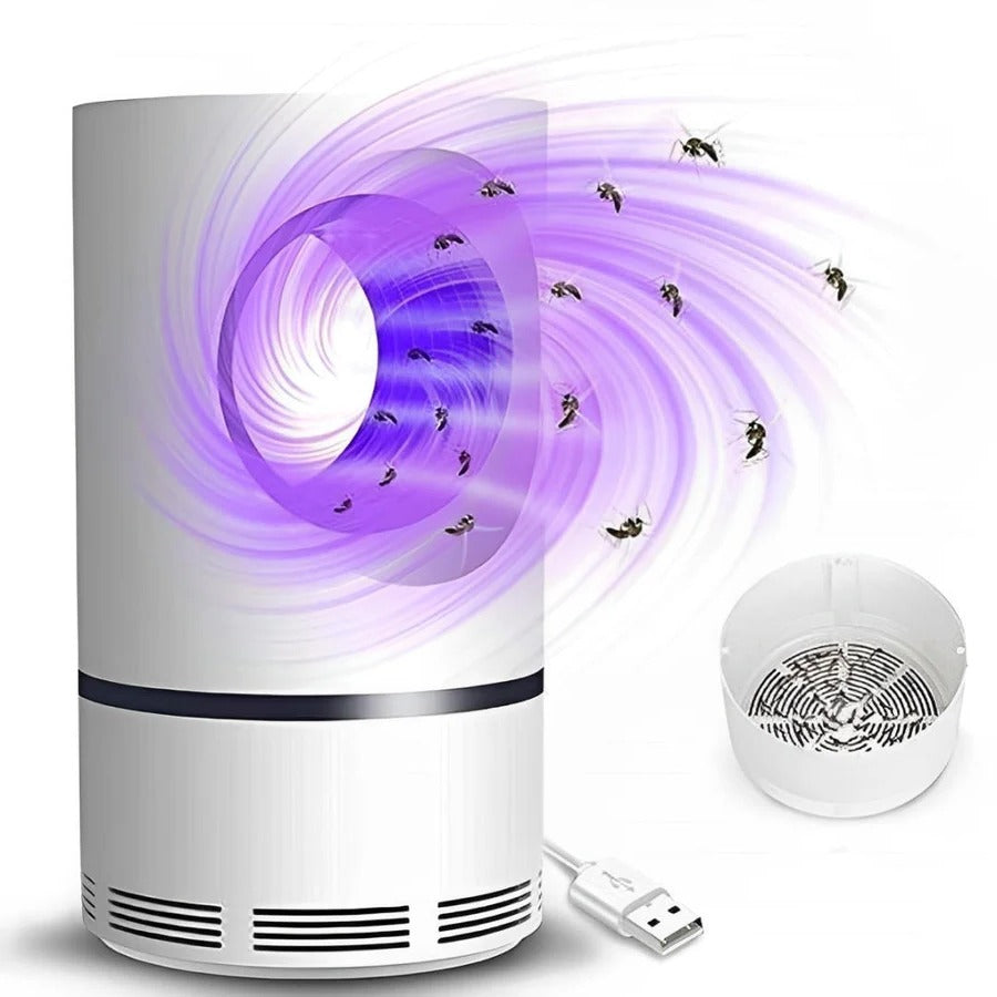 Electric UV Bug Zapper Trap Indoor Outdoor Mosquito Fly Insect Killer USB Powered Silent Chemical-Free for Home Patio Camping | Lonoma