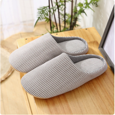 Women's Indoor House Slippers Soft Cotton Slip-On with Anti-Slip Sole for Bedroom Living Room Kitchen Casual Footwear | Lonoma