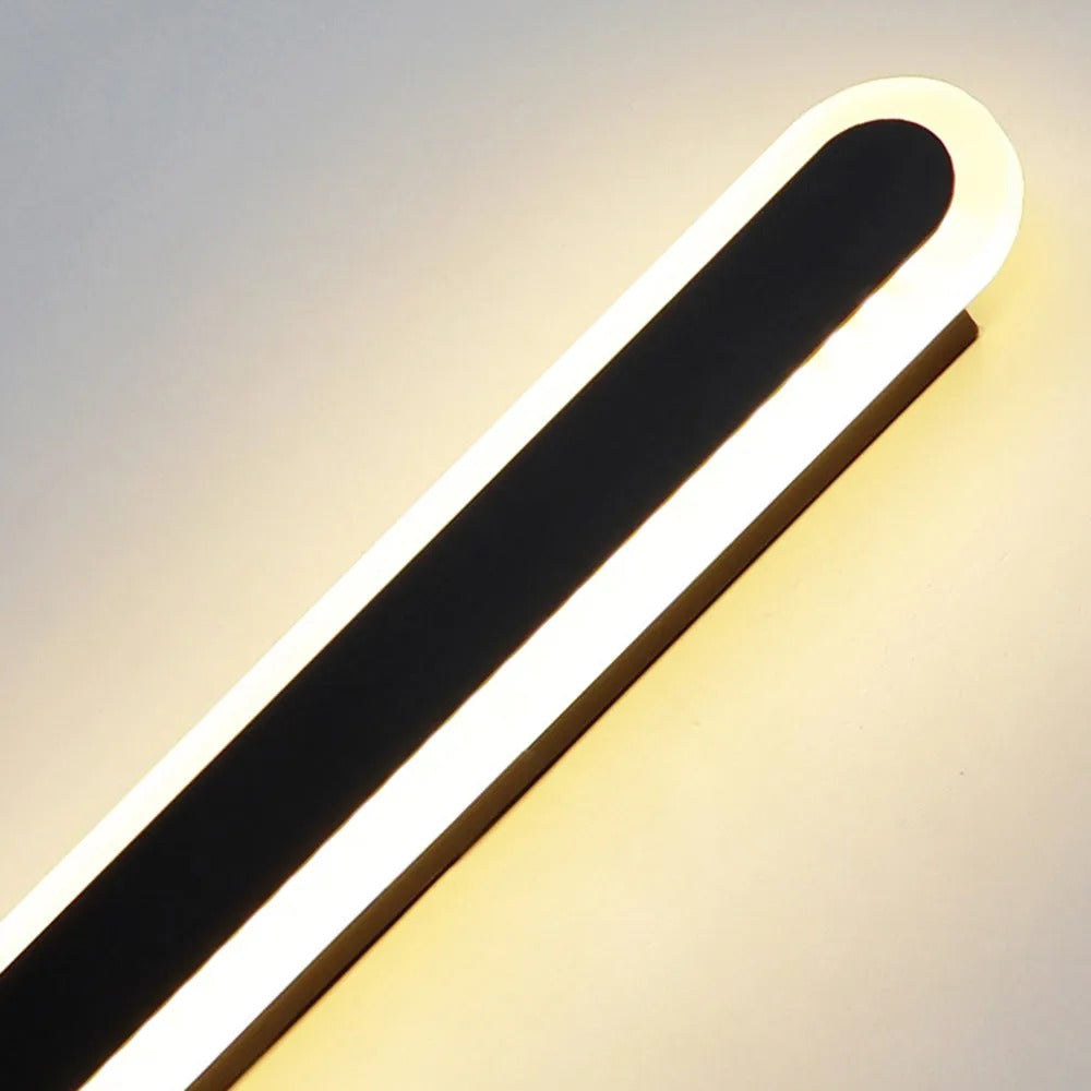 Weatherproof Linear Wall Sconce Outdoor Indoor LED Motion Sensor Dimmable Modern Hallway Garden Patio Exterior Entry | Lonoma