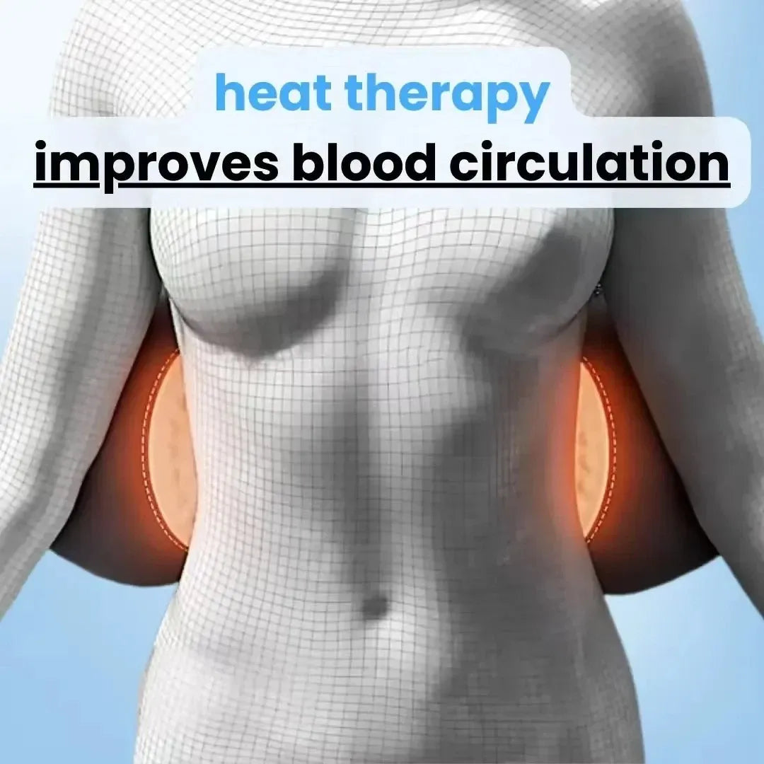Lower Back Massager with Heat & Vibration for Lumbar Relief, Sciatica Support, Posture Therapy Device | Lonoma