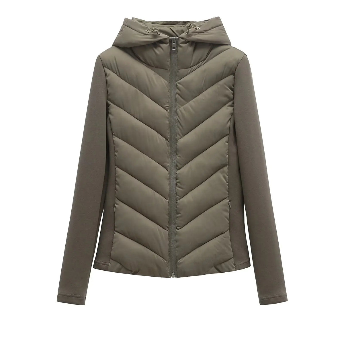 Women's Hooded Puffer Coat with Hidden Pockets – Lightweight Quilted Winter Jacket for Everyday Warmth | Lonoma