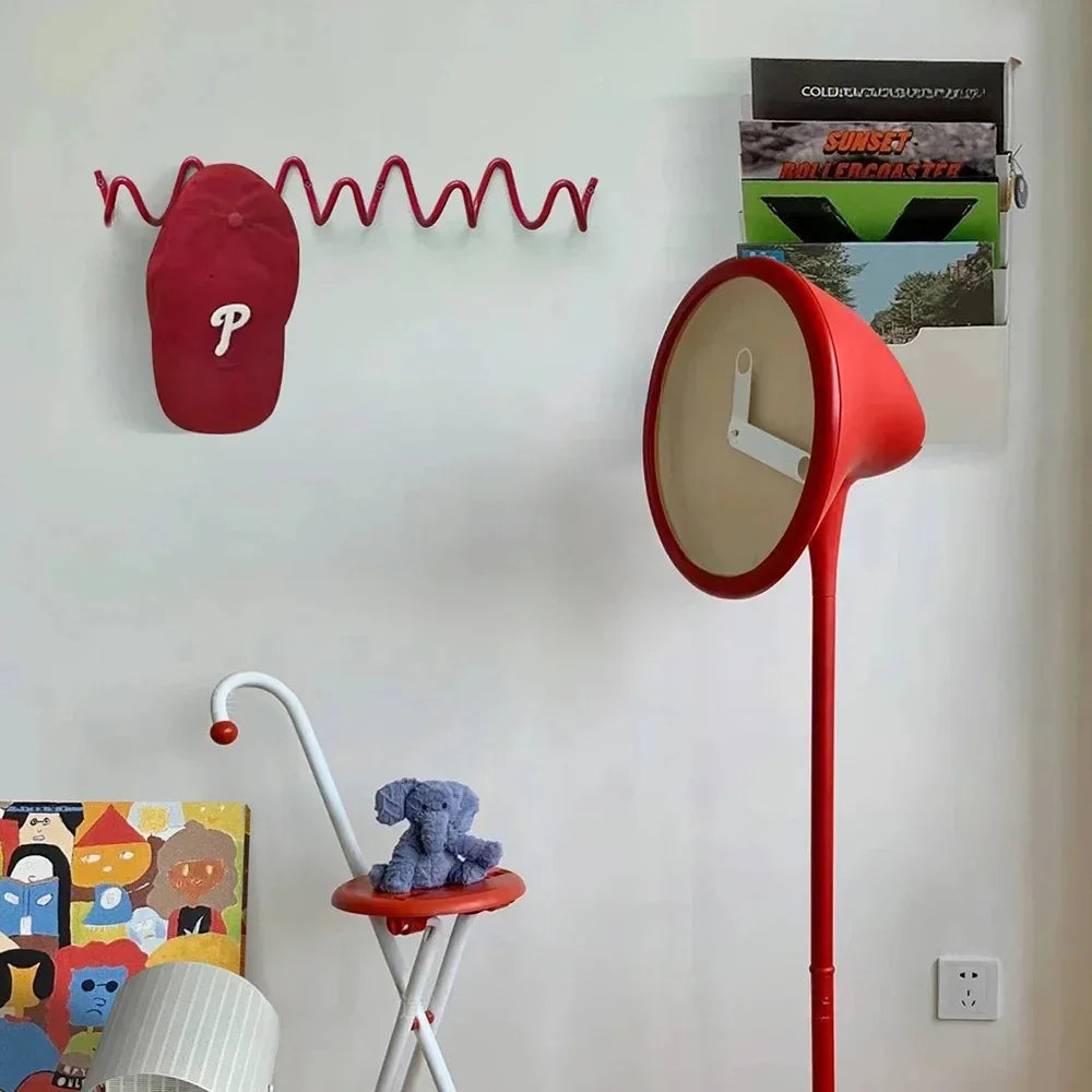Wall-Mounted Coat Rack with Wave Design — Metal Hook Organizer for Entryway, Bedroom & Hallway | Lonoma