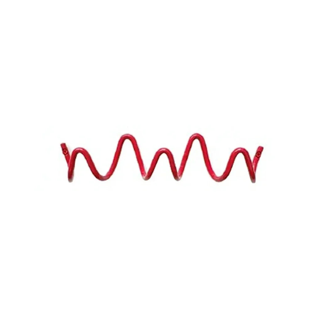 Wall-Mounted Coat Rack with Wave Design — Metal Hook Organizer for Entryway, Bedroom & Hallway | Lonoma