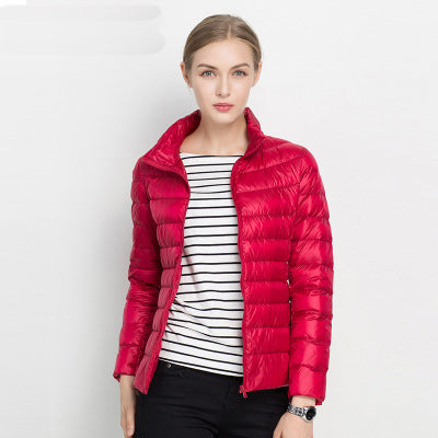 Women's Lightweight Quilted Puffer Jacket – Insulated Zip-Up Coat for Fall Winter | Lonoma