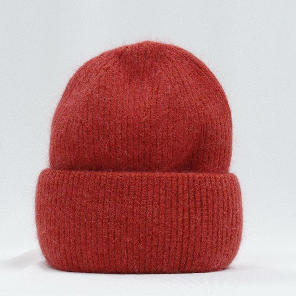 Women's Cuffed Winter Beanie Hat – Soft Stretch Knit Cap for Cold Weather | Lonoma