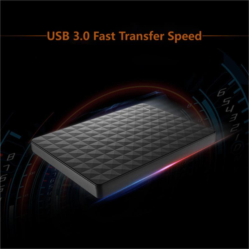 10TB Portable Hard Drive USB 3.0 for Windows Mac Linux Backup Storage with Hardware Encryption | Lonoma