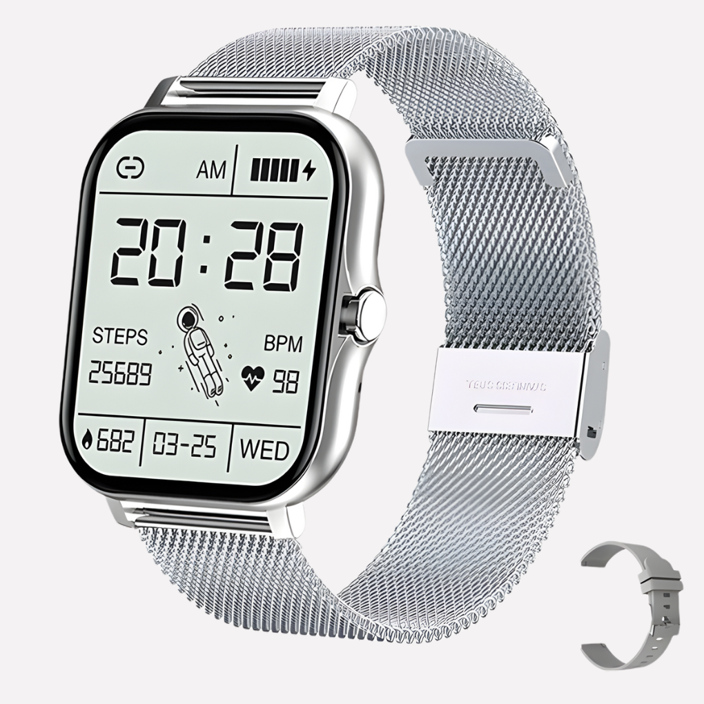 GPS Safety Watch with Fall Detection, Emergency SOS Button & Real-Time Location Tracking for Seniors | Lonoma