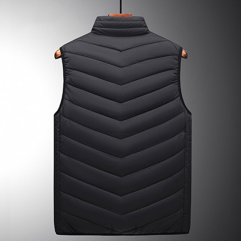 USB Rechargeable Heated Vest with Multiple Warming Zones for Winter Outdoor Activities Cold Weather Work Lightweight Insulated Body Warmer | Lonoma