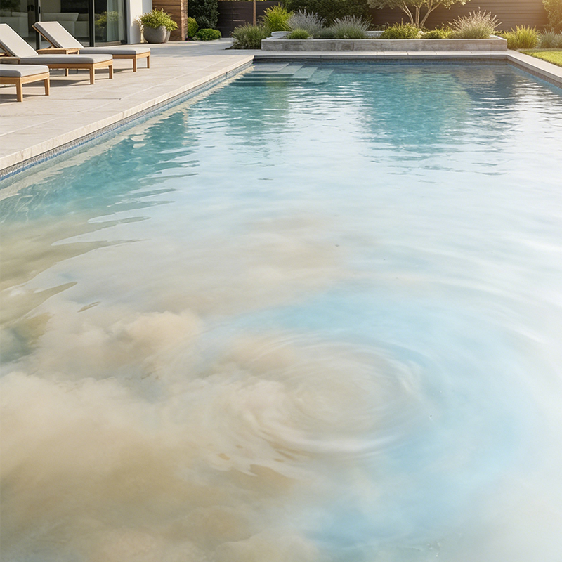 Pool Care Solution Chlorine-Free 3.4 oz for Algae Control & Crystal Clear Water in Inflatable Pools Hot Tubs Spas | Lonoma
