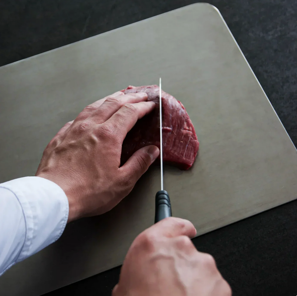 Titanium Cutting Board – Scratch-Resistant, Non-Porous & BPA-Free for Safe Food Prep in Any Kitchen | Lonoma