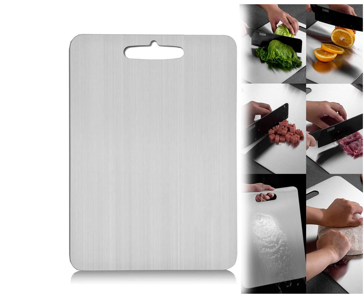 Titanium Cutting Board – Scratch-Resistant, Non-Porous & BPA-Free for Safe Food Prep in Any Kitchen | Lonoma